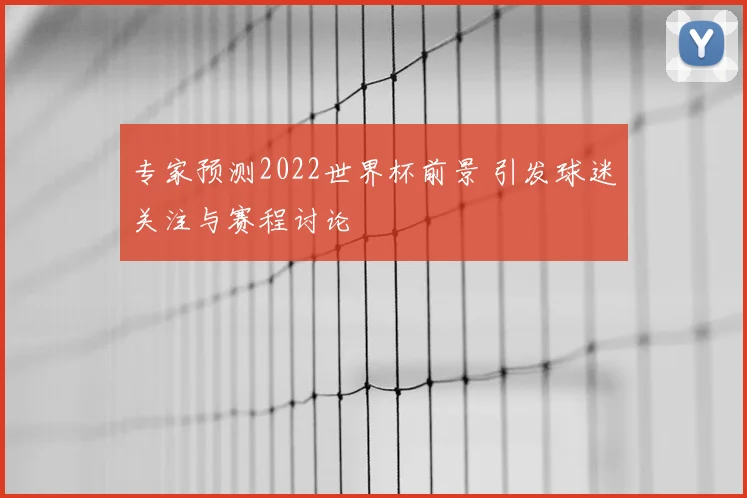 专家预测2022世界杯前景 引发球迷关注与赛程讨论